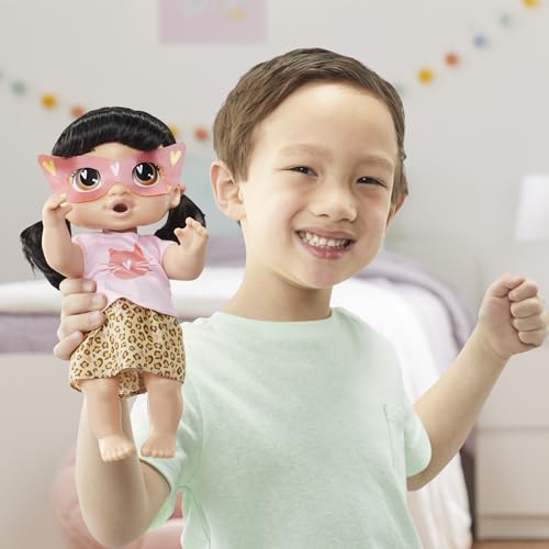 Baby Alive Super BFF Katie Kat Black Hair Dress Up Baby Doll Playset, 11 Inches, Toys for 3 Year Old Girls & Boys & Up (Amazon Exclusive) Baby Alive Super BFF Katie Kat Black Hair Dress Up Baby Doll Playset, 11 Inches, Toys for 3 Year Old Girls & Boys & Up (Amazon Exclusive) - Image 9