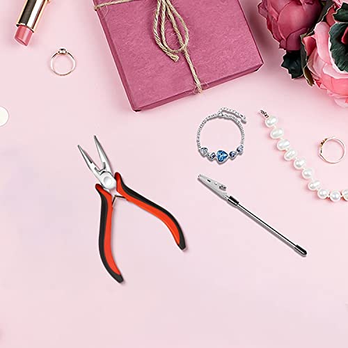 Jewelry Pliers,5 Inch Needle Nose Pliers Jewelry Making Tools Jewelry Pliers Tool Small Pliers For Crafts,Necklaces,Rings And Jewelry Making Supplies #TOP3
