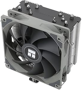 Thermalright TR AK120 SE CPU Kühler für AMD und Intel, Einzelturm Stille Kühlung, 1550 U/min, 5 Wärmerohre PC Kühlung, Kompatibel mit AM5/AM4/LGA1851/1700/1200/1150/1151/1155/1156, 148mm Höhe