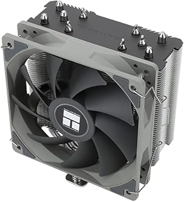 Thermalright TR AK120 SE CPU Kühler für AMD und Intel, Einzelturm Stille Kühlung, 1550 U/min, 5 Wärmerohre PC Kühlung, Kompatibel mit AM5/AM4/LGA1851/1700/1200/1150/1151/1155/1156, 148mm Höhe