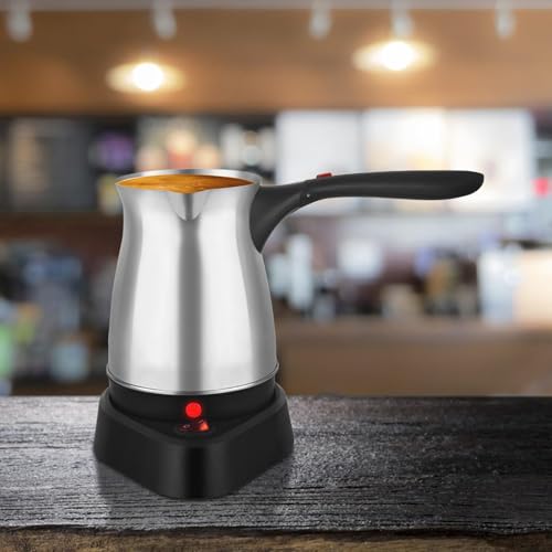 Image of CALANDIS 500ml Electric Turkish Coffee Pot Turkish Electric Coffee Maker for Home Bar | Percolators & Moka Pots | Coffee & Tea Makers | Small Kitchen Appliances | Kitchen, Dining & Bar