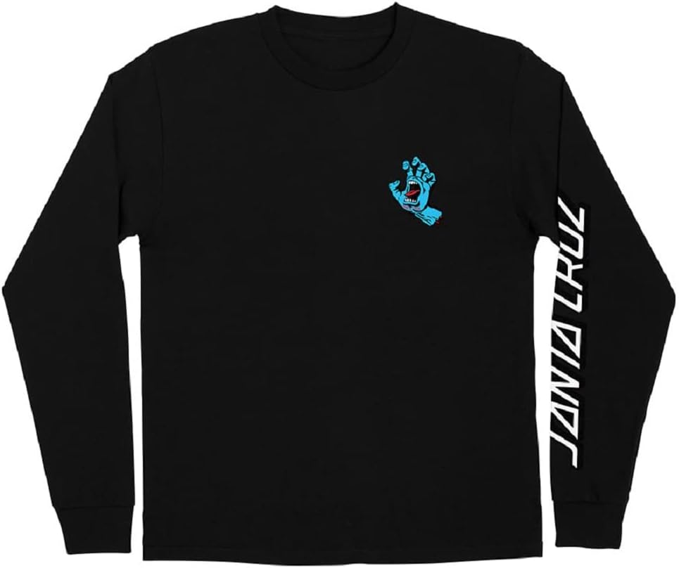 SANTACRUZ Santa Cruz Long Sleeve Long Sleeve T-Shirt, Skateboard, M-XL, 3 Colors