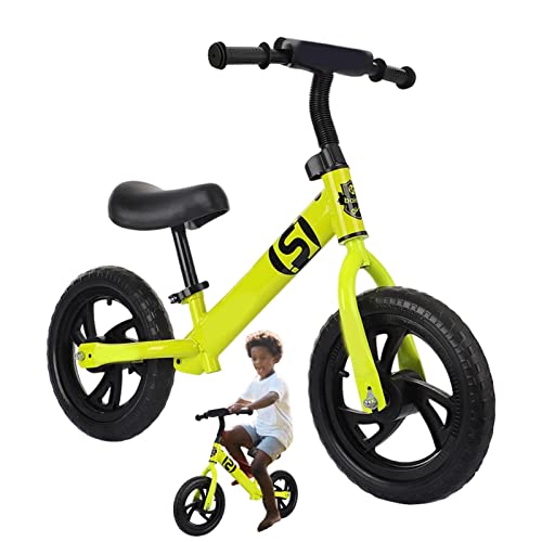 equilíbrio para crianças | Baby Balance Bike Com Leve,Bicicleta equilíbrio infantil com guidão e ass