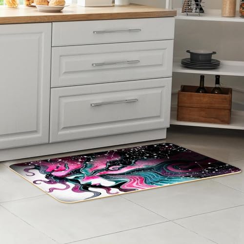 Tapete de cocina de 2 piezas absorbente para solucionar suelos húmedos 7