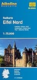 Radkarte Eifel Nord (RK-NRW06): Aachen – Düren – Erft – Euskirchen – Hohes Venn – Rur – Zülpicher Börde, 1:75.000 (Bikeline Radkarte)