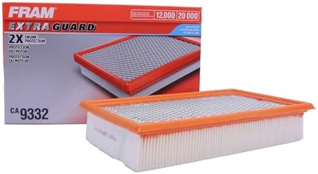 FRAM Extra Guard CA9392 Replacement Engine Air Filter For Select