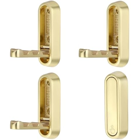 SYZOW Folding Coat Hooks - Heavy Duty Wall Hooks Cover