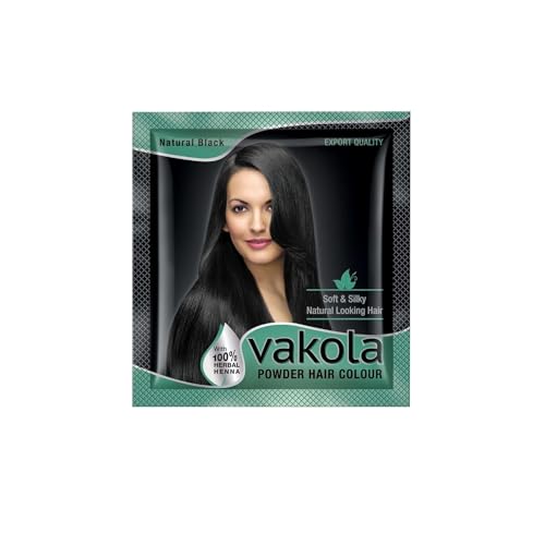 Color en polvo negro natural para cabello 0.17 oz pack 36 miniatura 2