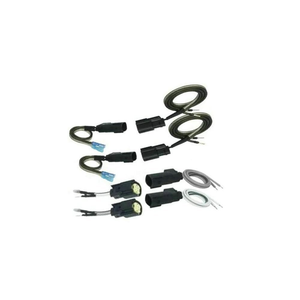 4GA Motorcycle Amplifier Wire Kit 100% Copper for Saddle Bicycle Bike Installation Wiring Kit Audio Installation Kit for Audio Sound System STSK4