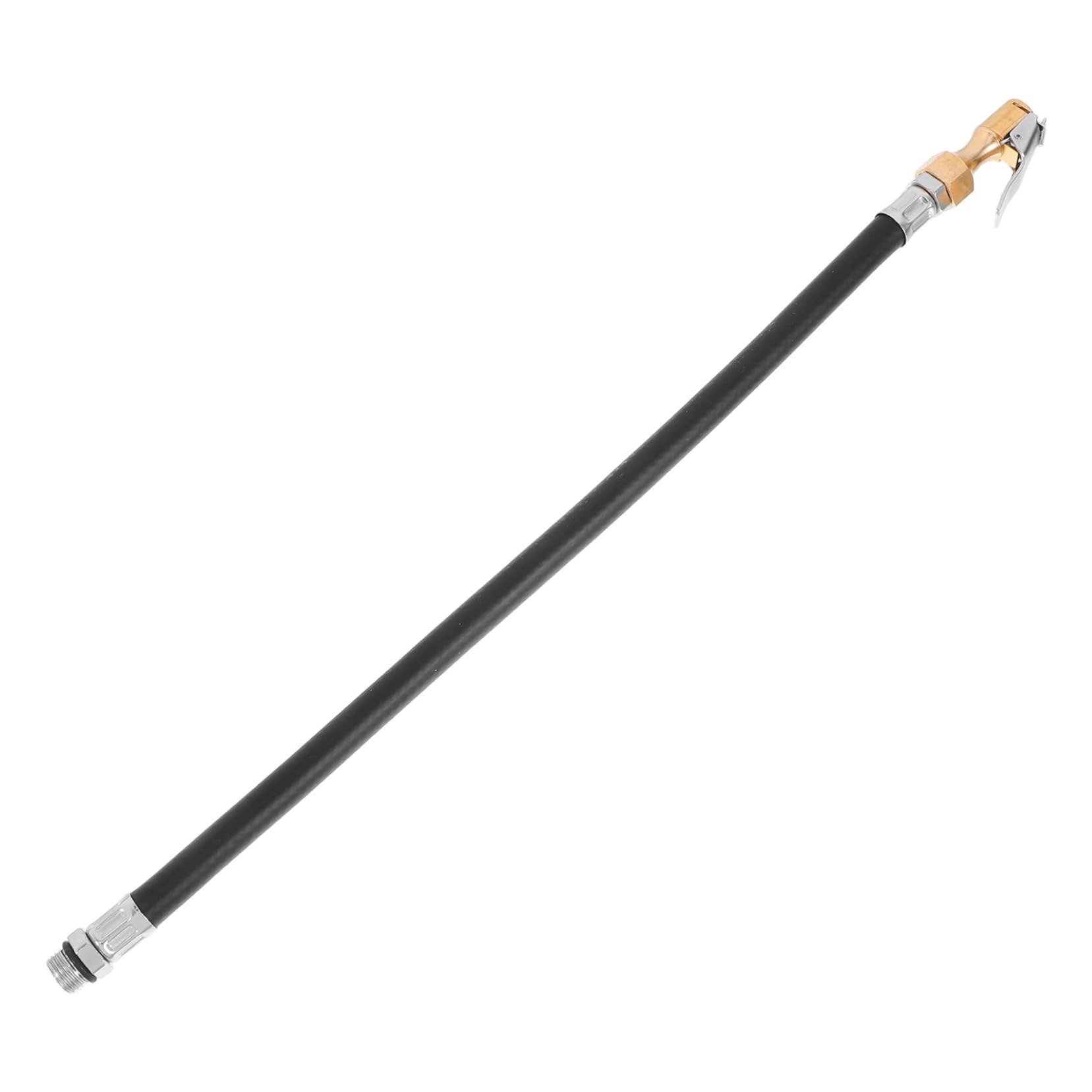 Manguera de aire flexible con boquilla autoblocante extension de inflado rapido para coche