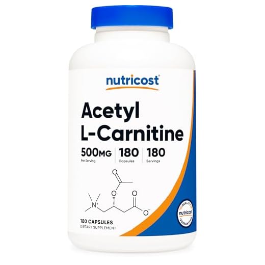 Nutricost ALCAR 500 mg Capsules