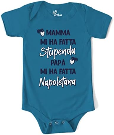 Body Neonato Pap&agrave; Divertente - Principessina Di Pap&agrave;, Cotone