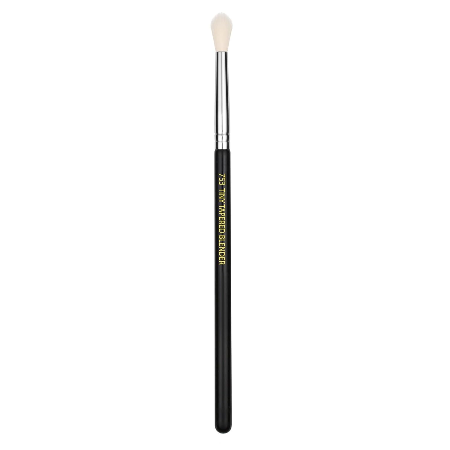 Bdellium Tools Professional Makeup Brush - Maestro Series 753 Tiny Tapered Blender - With All-Vegan Synthetic Fibers, For Crafting Detailed Eye Looks (Black, 1pc) - Image 3