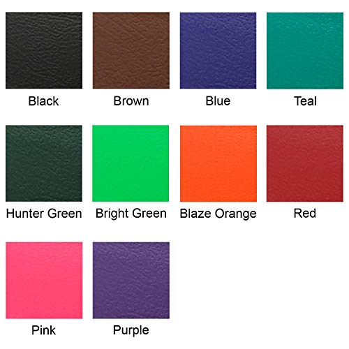 Dogids Personalized Waterproof Soft Grip Dog Collar - Adjustable, Odor Resistant, Rivet On Nameplate - Blue, 5/8 In X 12 In (Fits Neck Sizes 11-13 In) #TOP3