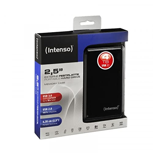 Intenso HD 6031512 4TB 3.5" USB 3.0 Noir
