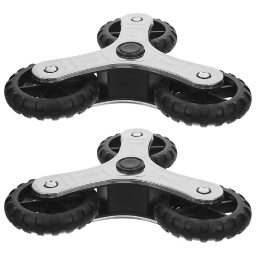 Roues de rechange en acier inoxydable robustes et silencieuses pour chariot de course