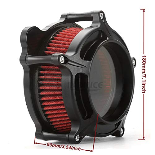 Clarion See Through Air Cleaners Filter Fit For Harley Street Glide Cvo Flhxse 2017-2022 Softail 2018-2022 M8 #TOP1