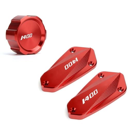 Cubierta de tapa depósito líquido delantera y trasera para Kawasaki GTR1400 con acabado premium