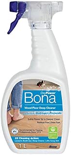 Bona OxyPower Wood Floor Deep Cleaner Liquid, 1 Litre Spray Bottle