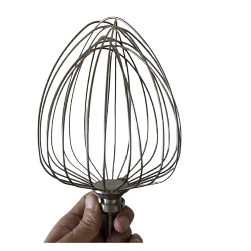 Genérico Accesorio for batidor de Huevos Acero Inoxidable - Compatible con batidoras pie Kenwood