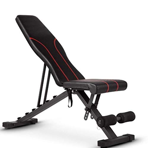 amidoa Adjustable Weight Bench,Utility Weight Bench Foldable Workout Bench Incline/Decline Bench for Full Body Workout Home Gym,Multi-Purpose Foldable