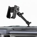 FPN 7.3" Aluminum Alloy Arm Phone Mount Holder for Ford Bronco 2021 2022 2023 2024 2025 2/4 Door, Fits 4.7-7.2" Smartphones, Easy Installation, Dual 1" Ball 360° Rotation