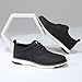 DECARSDZ Mens Dress Shoes Casual Oxford Shoes Business Formal Derby Sneakers Walking Shoe Black