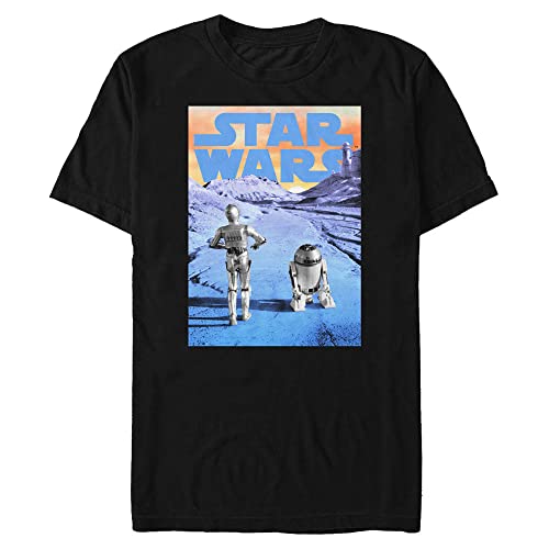 T-shirt Star Wars homme Sunday Stroll pour réveiller la nostalgie de la saga spatiale