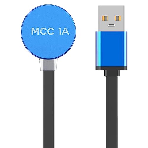 Kissmart MCC 1A Charger for Olight Arkfeld, Arkfeld UV, Baldr Pro R, Obulb Pro, Perun 2 Mini, Valkyrie PL-Pro, Baton S1R II, Baton3 | Replacement USB Charging Cable for Flashlights (1m/3.3ft)