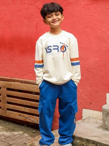 Image of Nap Chief Unisex Kids Cotton Official Cartoon Characters Co ord Set for Boys & Girls, Sweatshirt And Joggers Clothing Set for Casual Wear