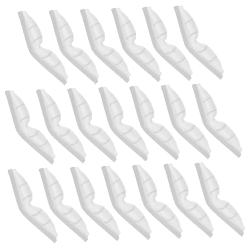 ARTIBETTER 20pcs Silicone Nose Bridge Strips for Face Masks Anti-Fog Protection Pads for Eyeglasses Comfortable Seal Cushion for All-Day Use