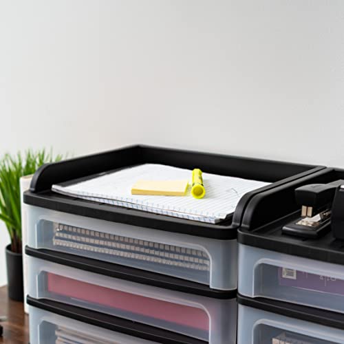 Iris 150175 Usa Plastic Desk Top 3-Drawer Storage Organizer thumb #8