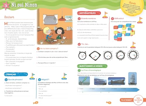Cahier de vacances 2026 du CE2 vers le CM1 (8-9 ans) - Révisions complètes Toutes les matières / Nouveaux programmes - corrigés détachables - Nathan vacances – vue 3