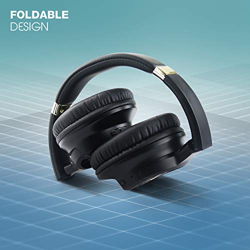 Image of Infinity (JBL) Glide 4000, Wireless Over Ear Headphone with Mic, Upto 50Hrs Playtime, 40mm Dynamic Drivers, 4 EQ Modes, NFC, AUX & Bluetooth 5.0 with Voice Assistant Support for Mobile Phones (Black)