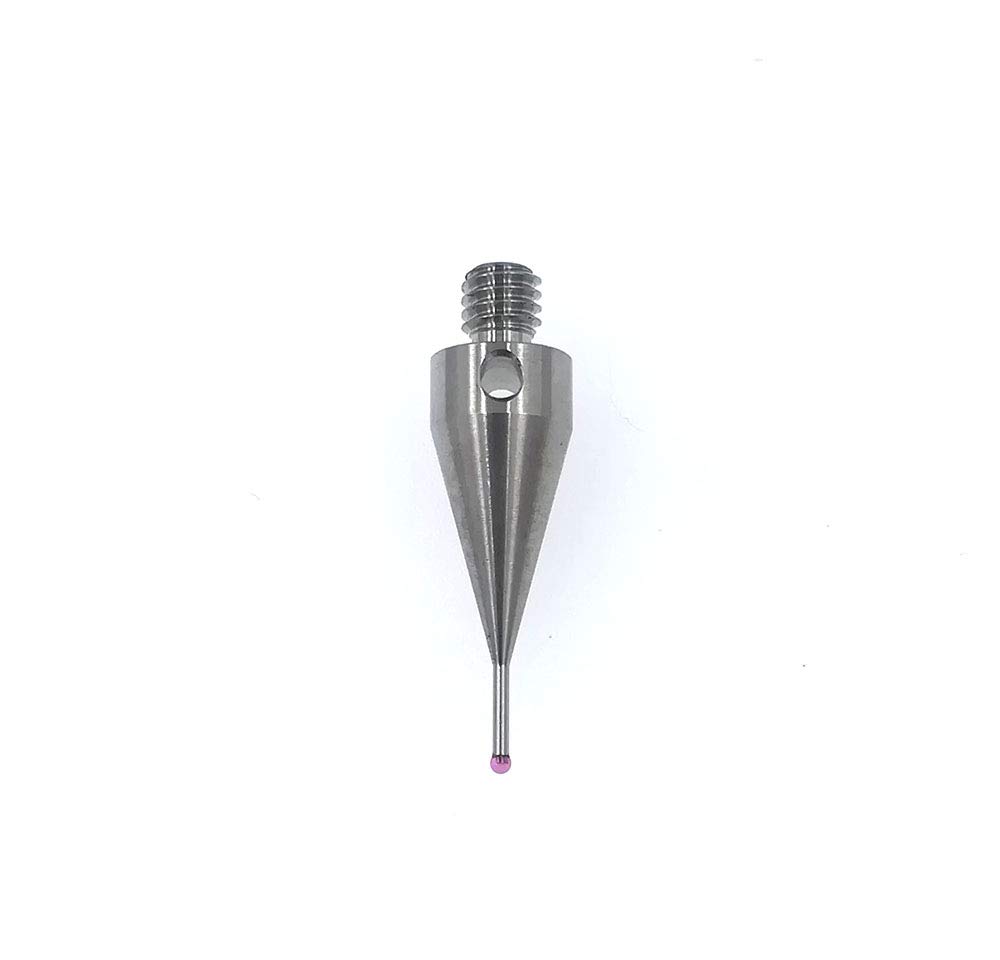 Tastereinsätze für taktile Messtaster M4 Gewinde 20mm Länge Schaft aus rostfreiem Stahl 1mm Rubinkugel A-5000-7545
