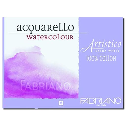 Fabriano Artistico £ 140 Hot Press 55x 11 Yard rollo extra Blanca