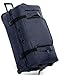 XXL Reisetasche mit 2 Rollen Kane Rollkoffer 80 cm Koffer Sporttasche Reise-Trolley 140 Liter - recyceltes Meeresplastik - wasserabweisend, Ocean-blau