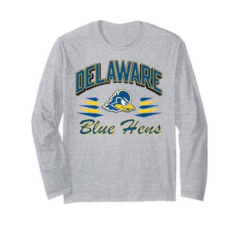 Delaware Fightin' Blue Hens Retro Diamond Long Sleeve T-Shirt
