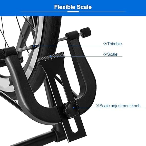 Yosoo Health Gear Fahrrad-Zentrierständer, Faltbar, Mechaniker-Ständer für Reparatur und Wartung, Werkzeug-Zubehör für zu Hause