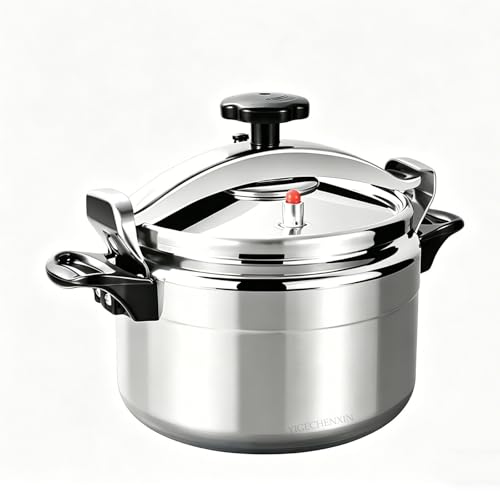 YIGECHENXIN Non-Stick Kitchen Pressure Cooker 3L-7L - Home Safe Aluminium Pot with Heat-Resistant Handle for Gas and Electric Stoves