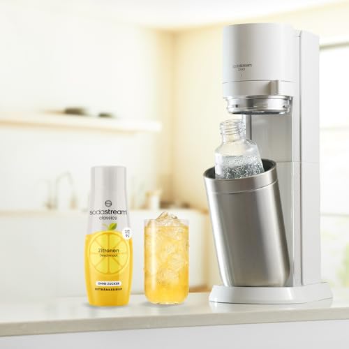 SodaStream Sirup Zitrone ohne Zucker, 1x Flasche ergibt 9 Liter Fertiggetränk, Sekundenschnell zubereitet und immer frisch, 440 ml 5