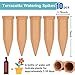 10 Pieces of Plant Watering Piles, Plant Watering Devices,Plant Water Seepage Devices, Clay self Watering Nails, Used for Automatic Watering Systems for Indoor and Outdoor Plants in Vacation Homes