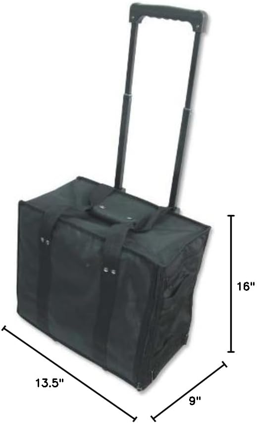 Jewelry Tray Carrying Case with Wheels (11-1" Trays) Jewelry Display