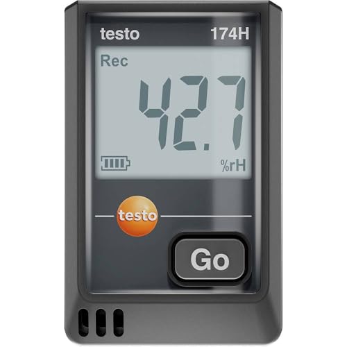 testo 0572 1741 02 174 H Temperatur-Datenlogger Bodenfeuchte-Datenlogger -20 bis 70 C 0 bis 100% rF