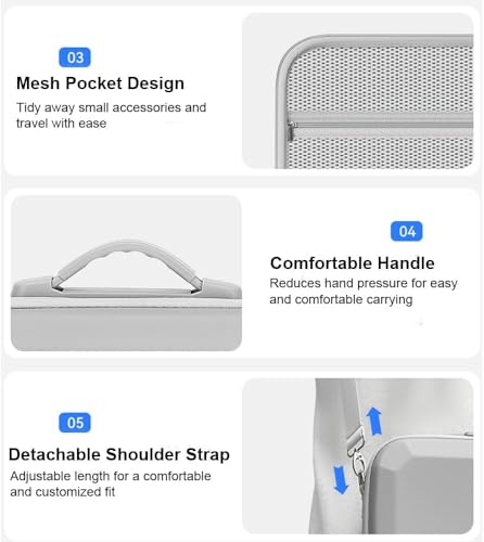 Carrying Case for DJl Neo 2, Portable Travel Shoulder Bag for DJl Neo Drone, Storage Protective Bag for DJl Neo Fly More Combo Accessories