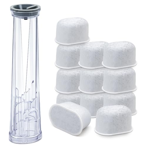 Image of Filter Holder and 12 Water Filters,Compatible with Keurig 2.0 Series Coffee Machines Compatible with (K-Supreme Series, K-Express, K-Slim,K-Elite, K-Duo Plus, K-Select, K-lced, K50, K-Classic)