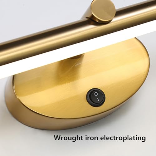 Aplique de pared de tira larga moderna con interruptor e iluminación LED 5