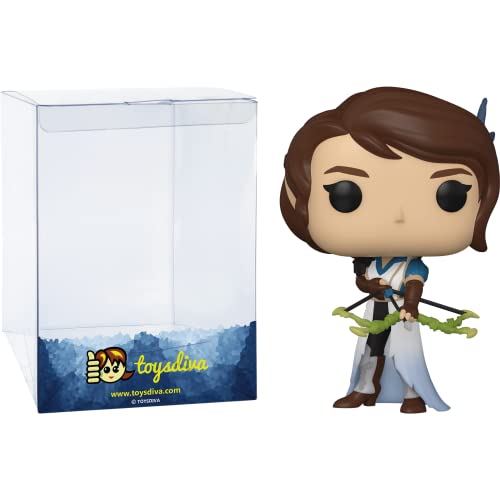 Vex'Ahlia: P O P ! Games Vinyl Figurine Bundle With 1 Compatible 'Toysdiva' Graphic Protector (609 - 49042 - B)