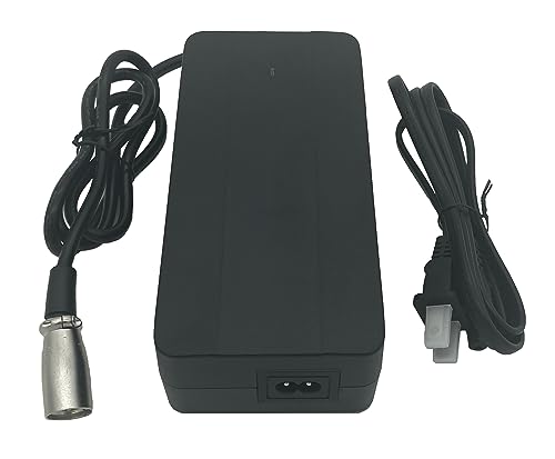 Burromax Battery Charger, 52V 4A for Lithium Ion Battery, Replacement for TT1600R Electric Mini Bike, Part #19059