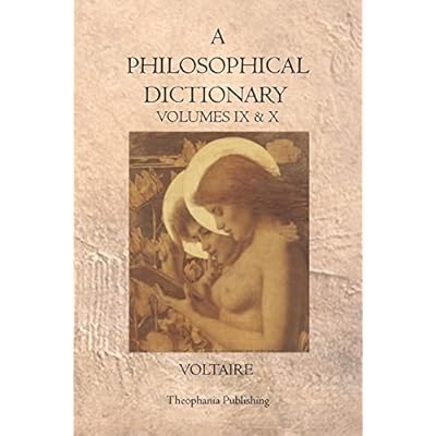 A Philosophical Dictionary